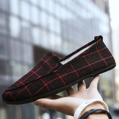 Men's Canvas Beanie Shoes
