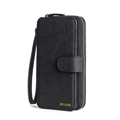 Card phone leather case