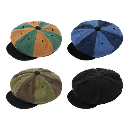Color Matching Tension Beret Hat