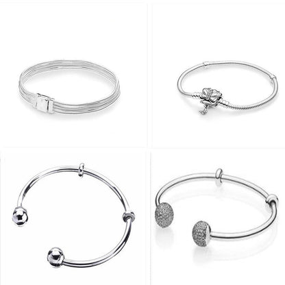 Sterling silver S925 fashion wild girl jewelry