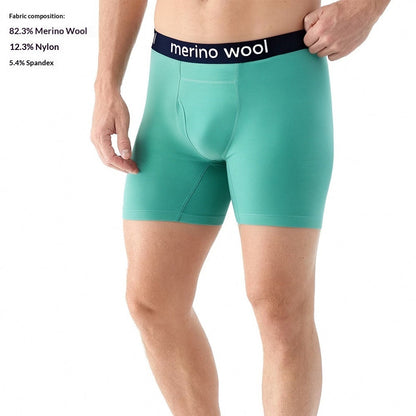 Mens Merino Wool Athletic Boxer Briefs