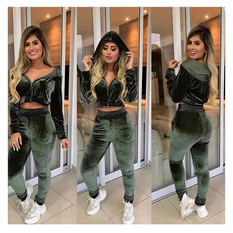 Sportswear two-piece suit