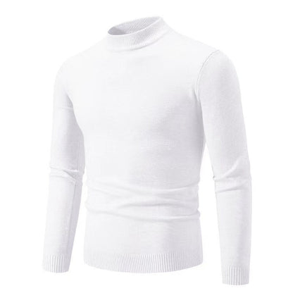 Mens Casual Half-neck Pullover Sweater
