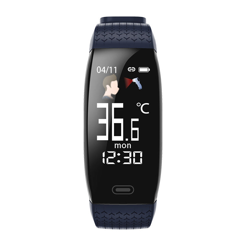 Smart Bracelet Real-time Body Temperature and Heart Rate