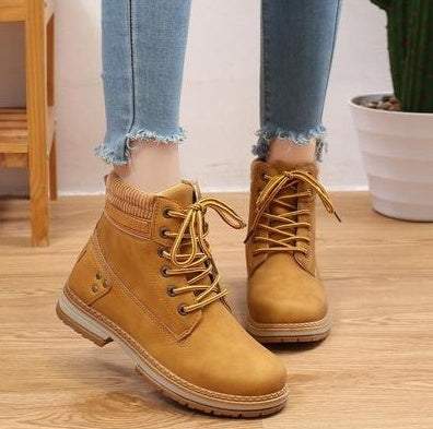Martin boots women plus velvet