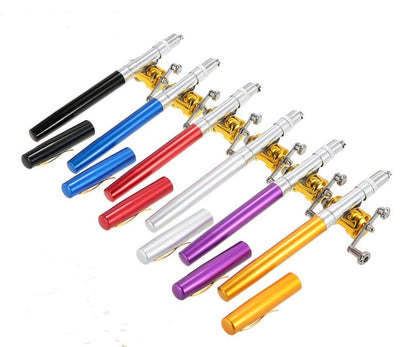 1m Mini Portable Pen Fishing Rod