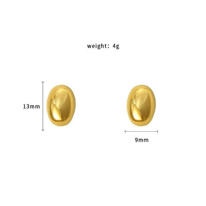Simple And Versatile Ladies' 316 Stainless Steel Earrings