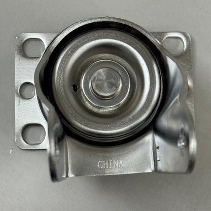 HEAVY DUTY  (2 Pack) Swivel Caster Plate Replacement 4"x2" Overall Length Chrome E32250GZ820644