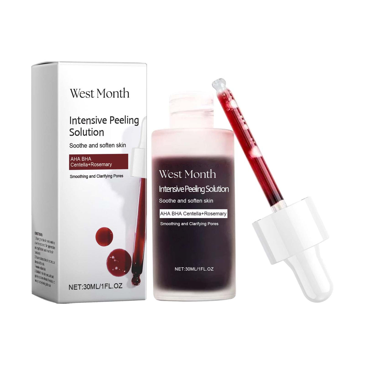 Exfoliating And Brightening Serum, Moisturizing, Cleansing, Hydrating And Brightening Facial