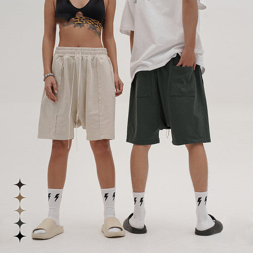 Fashion Loose Casual Drawstring Shorts Men