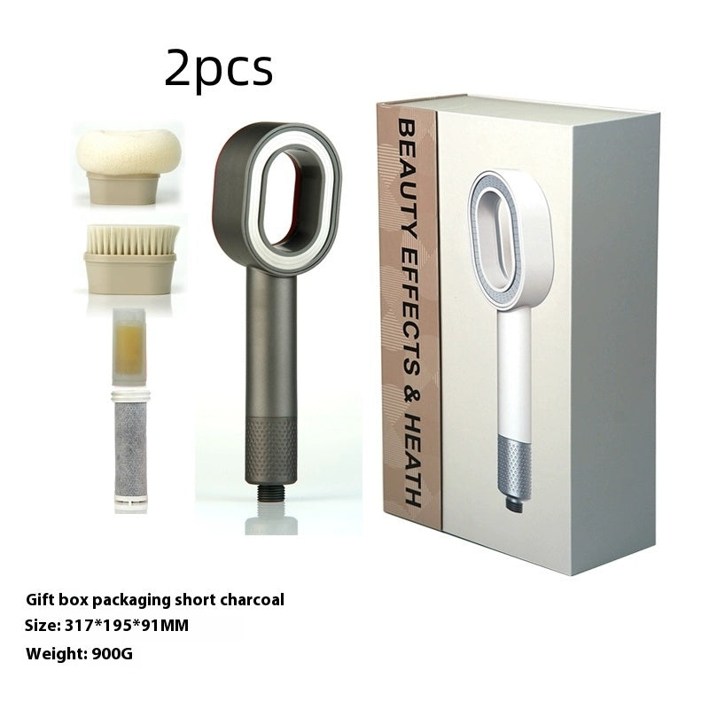 Hand-held Filter Fragrance Shower Head With Massage Bath