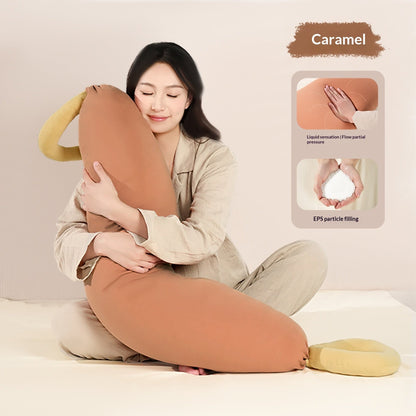 Pregnancy Pillow For Back Support And Side Sleeping With Belly Support