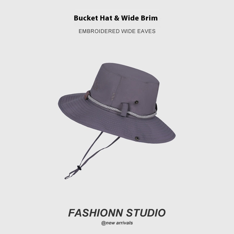 Trendy Sun-proof Mountaineering Summer Hat Men