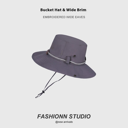 Trendy Sun-proof Mountaineering Summer Hat Men