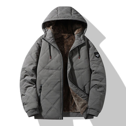 Casual Relaxed-fit Coat For Commuting Trendy Versatile Padded Cotton Jacket