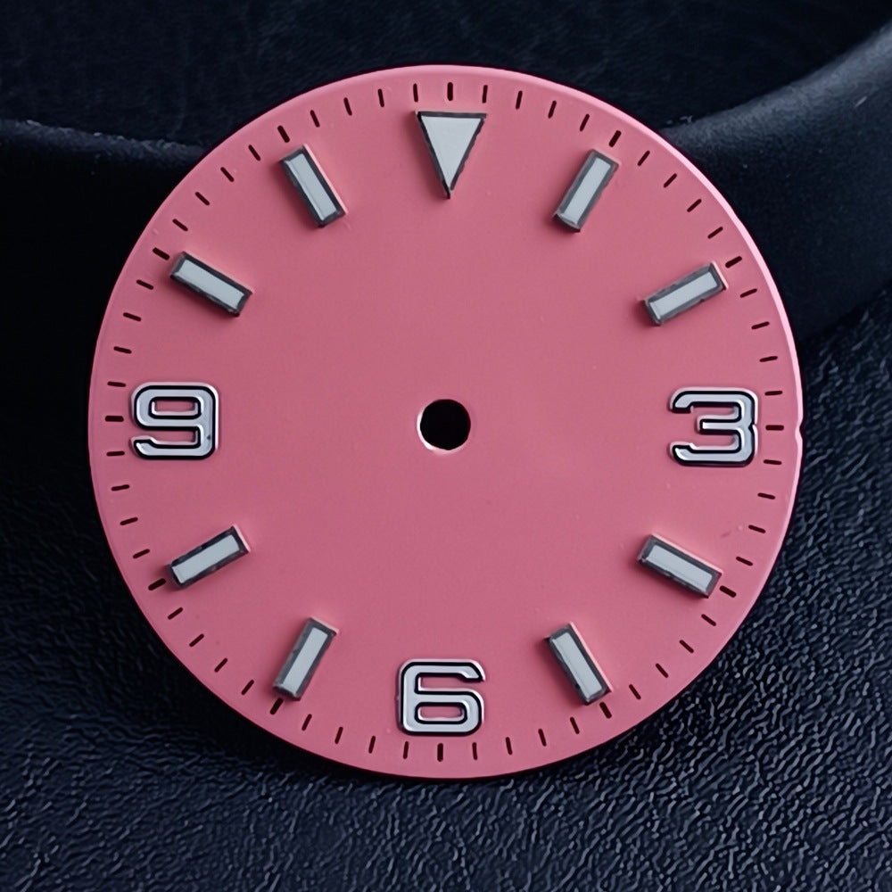 Enamel-faced Luminous Watch Dial