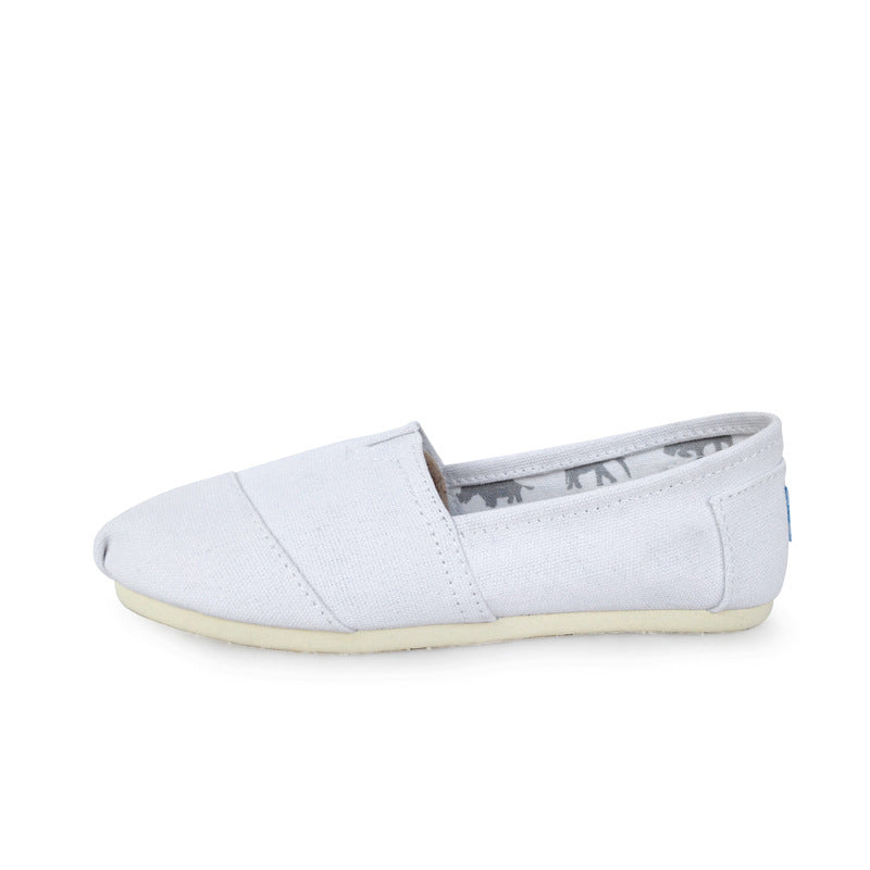 Foam Canvas Shoes Flat Casual Shoes