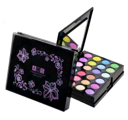 Makeup Box - 39 Color Palette with Eyeshadow, Lipstick, Blush, and Powder