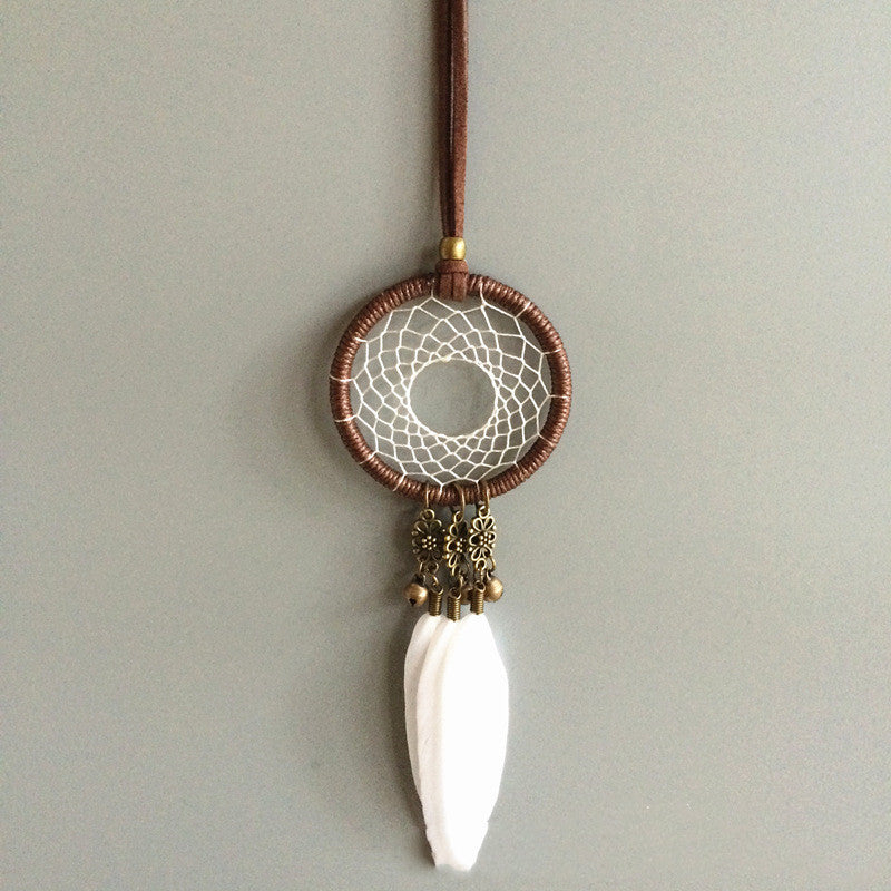 Feather Car Pendant Safety Accessory