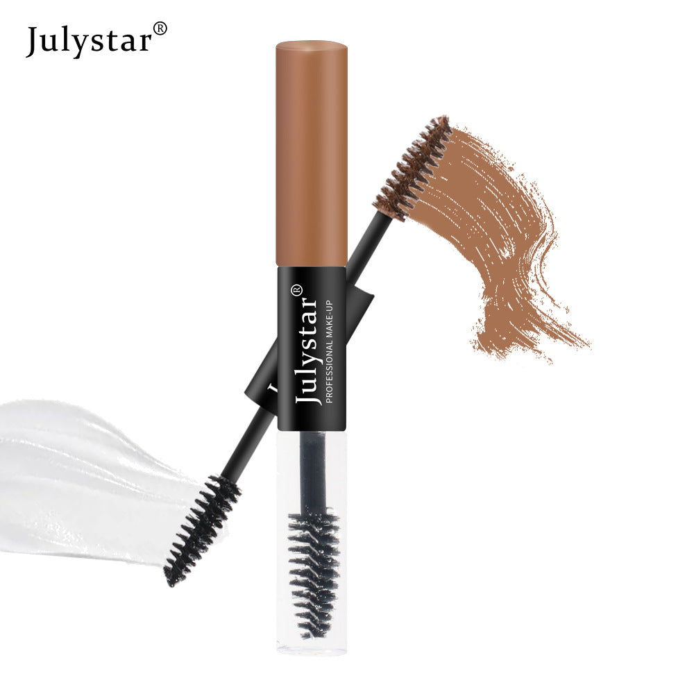 Liquid Waterproof And Non Dizzy Eyebrow Dye Cream Double Head Dyeing And Setting Three-Dimensional Eyebrow Dye Cream