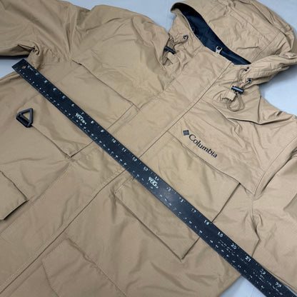 COLUMBIA Waterproof Breathable Landroamer Jacket Men's Sz S Delta WM2778-257