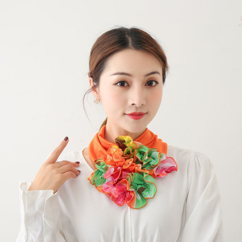 Women's bib scarf