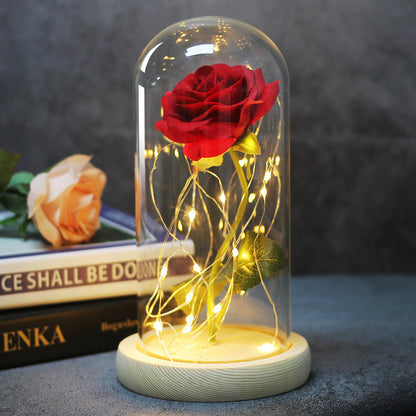 Enchanted Forever Rose LED Christmas Decor