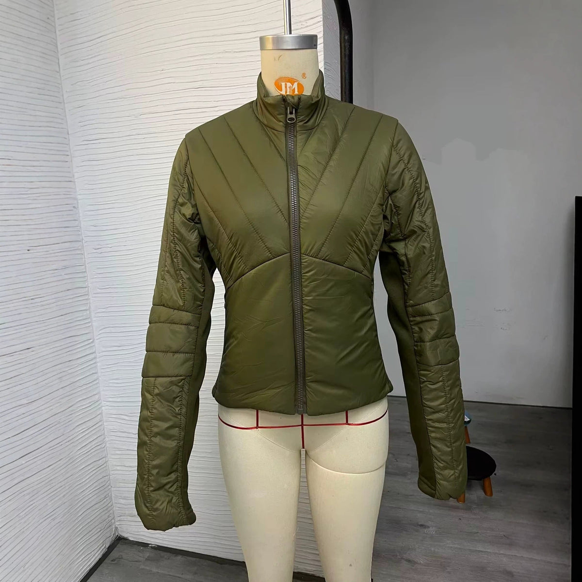Womens Casual Sporty Warm Cotton-padded Coat