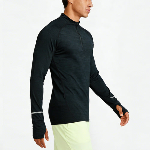 Half-zip Quick-drying Training Long-sleeve Athletic Shirt