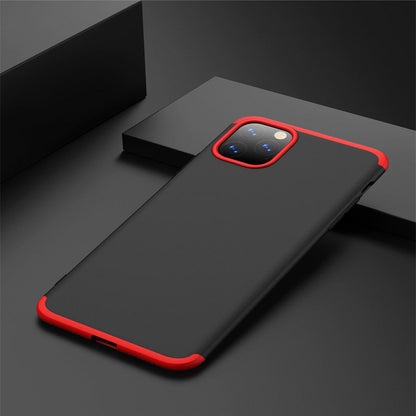 Three-section mobile phone case