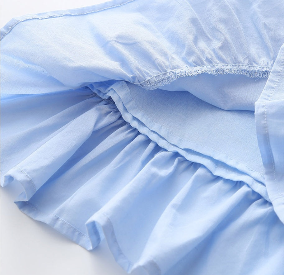 Ruffle slvs dress