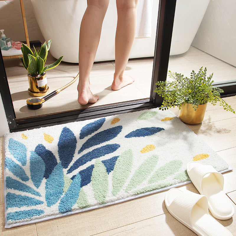 Absorbent Non-Slip Bathroom Floor Mats