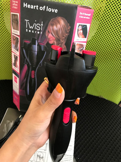 Automatic Hair Braider Twister USB Braiding Machine