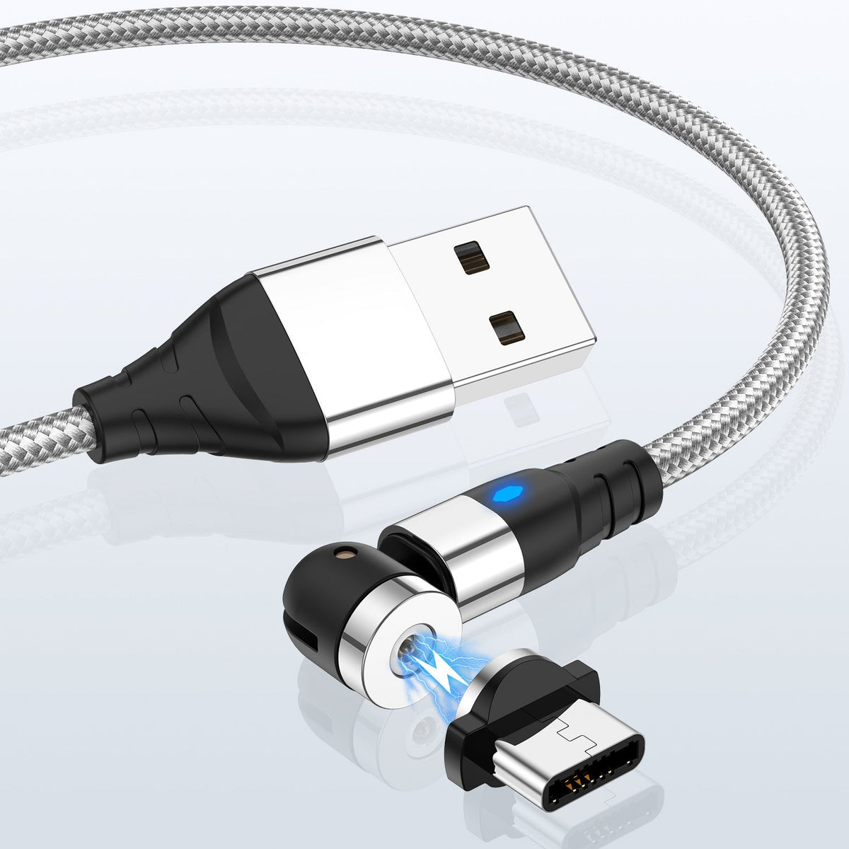 Magnetic data cable