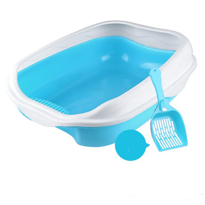Semi Enclosed Cat Sized Thickened Splash Proof Toilet