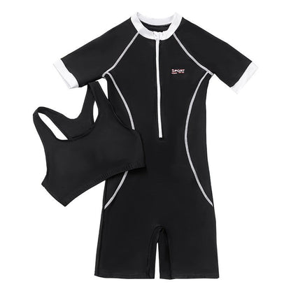 Swimming Suit Sunscreen Quick Drying Children