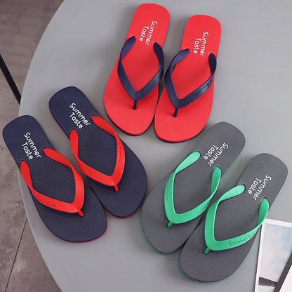 Flip Flops Beach Shoes Men Thong Sandals Summer