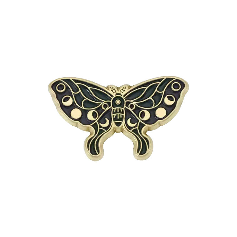 Insect-shaped Metal Badge With A Personalized Design