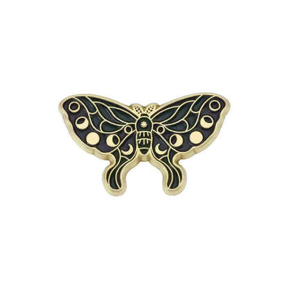 Insect-shaped Metal Badge With A Personalized Design