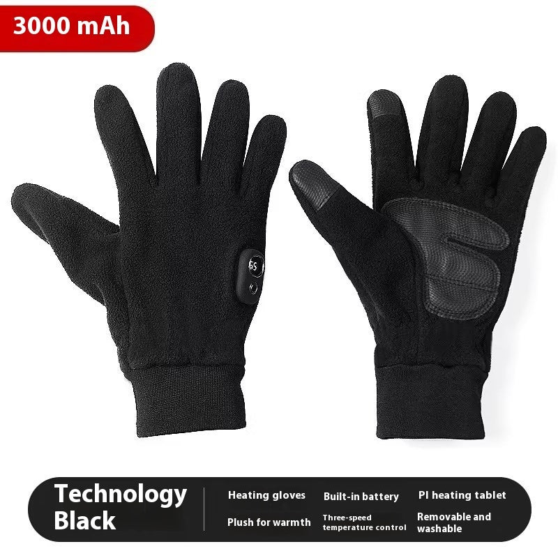 Winter Warm Windproof Electric Heating Gloves