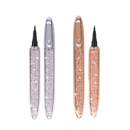 Magic Lashes: Self-Adhesive Liquid Eyeliner Pen for Waterproof, Magnetic-Free Makeup