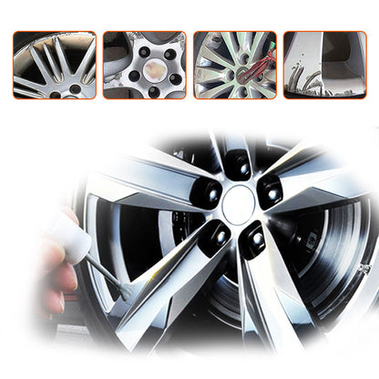 Car wheel repair agent