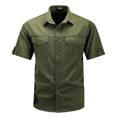 Men Short Sleeve High-end Shirt