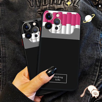 Compatible with Apple , Personality Creative Luxury High-grade Cigarette Drop PMaterial of protective cover