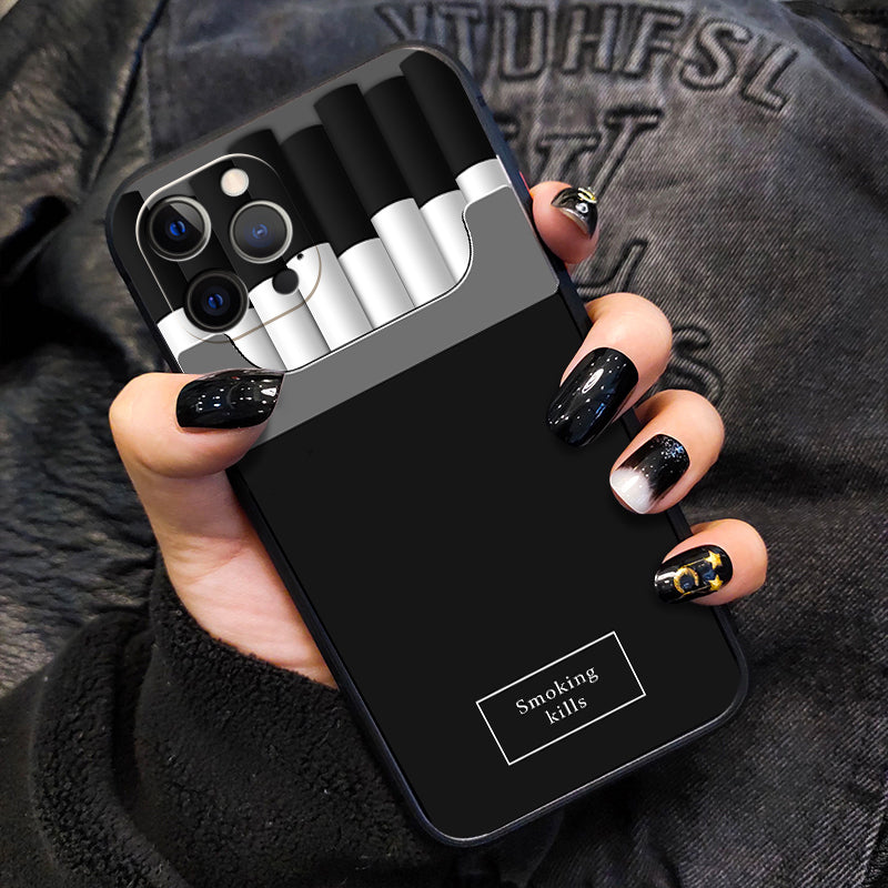 Compatible with Apple , Personality Creative Luxury High-grade Cigarette Drop PMaterial of protective cover