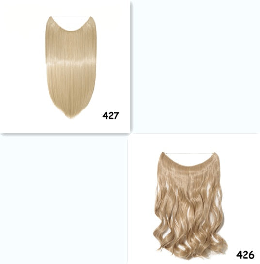 S-noilite 20" Invisible Wire Hair Extensions