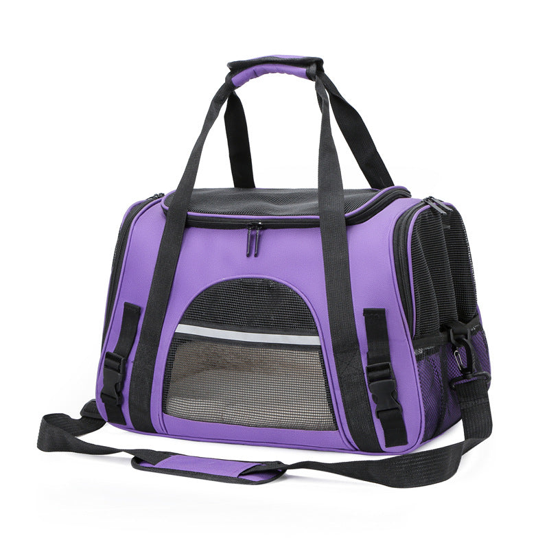 Portable Outdoor Portable One Shoulder Diagonal Cross Pet Box