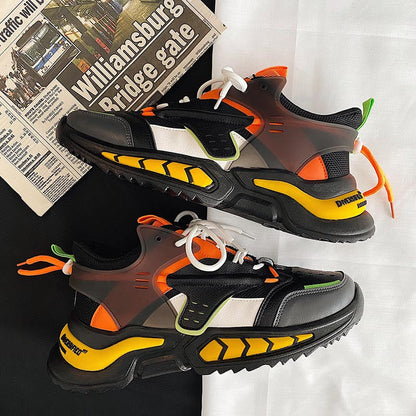 Fashion couple casual sports daddy shoes men