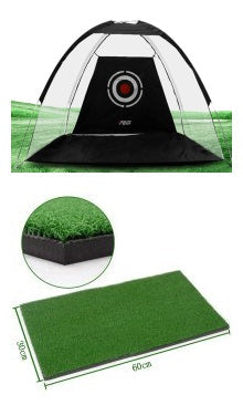 Golf Practice Net Tent - Hitting Cage & Training Equipment