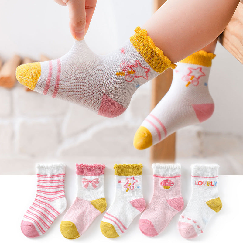 Children s Socks Spring And Summer Thin